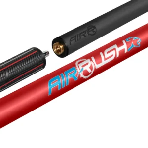 Predator Air Rush Red Jump Cue - Sport Wrap