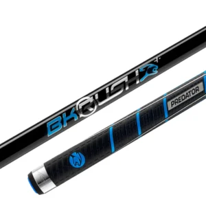 Predator BK Rush + Jump/Break Cue - Sport Wrap, Black, Gold, Red, White, Blue