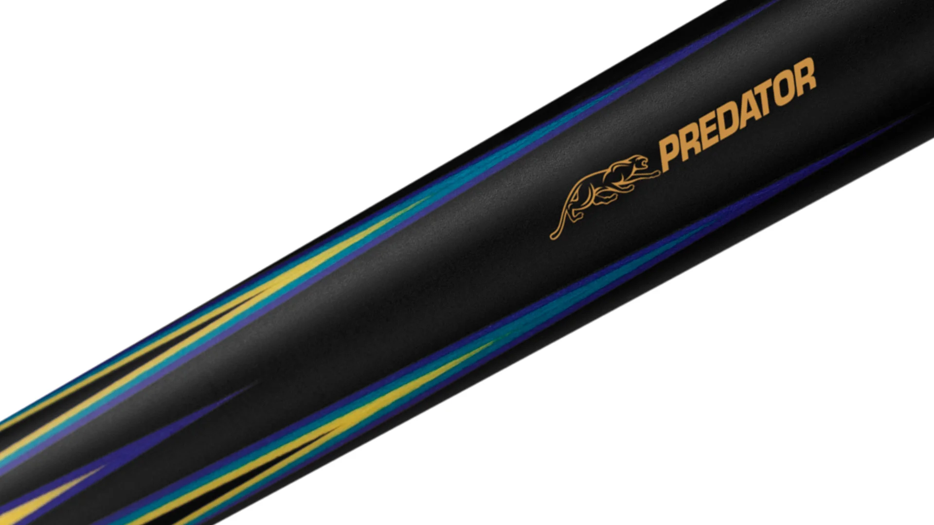 Predator 8 Point Sneaky Pete Black/Curly/Blue Points Linen Wrap Pool Cue - Image 4