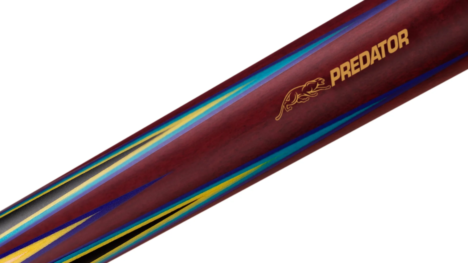 Predator 8 Point Sneaky Pete Purple Heart/Curly/Points Linen Wrap Pool Cue - Image 2