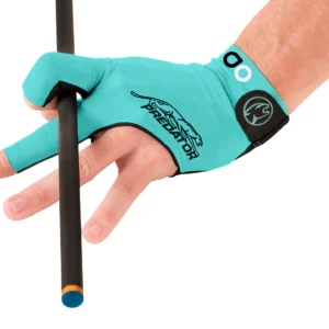 Predator Second Skin Teal Billiard Glove Left Hand