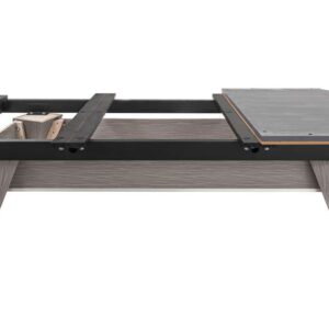 Billiard Table, Pool, Rasson ACURRA (MR-SUNG SERIES), 9 ft., Grey (Sarum Strand)with Slate