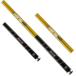 The Predator BK RUSH Break Cue Sport Wrap in limited-edition metallic gold