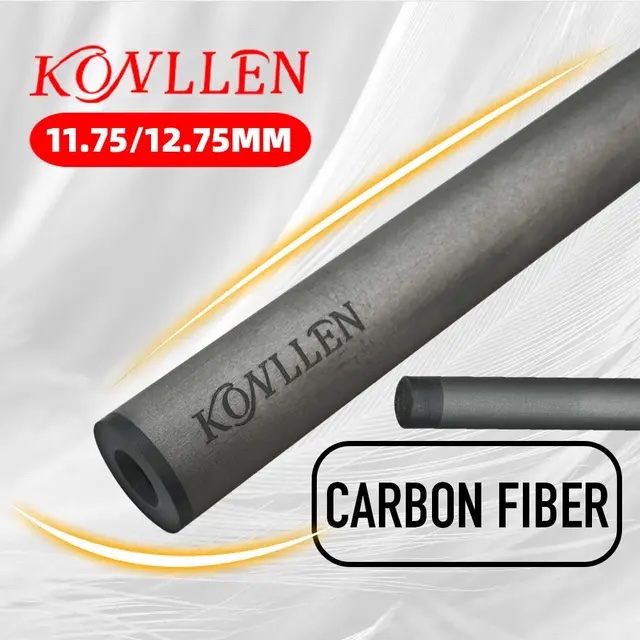 KONLLEN Carbon Fiber Pool Cue Stick Professional Cues Full Carbon Technology Low Deflection Billiard Cue Stick,12.5mm,147cm - Image 2